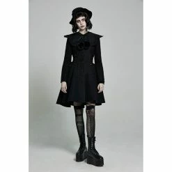 Punk Rave Ladies' Coat - Sweet Melody -Poizen Industries Sales punk rave ladies coat sweet melody3