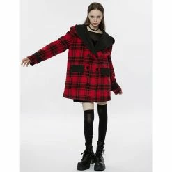 Punk Rave Reversible Coat - Modern Vintage -Poizen Industries Sales punk rave reversible coat modern vintage3