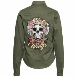 Queen Kerosin Adventure Gear Shirt-Jacket - Spread Your Wings