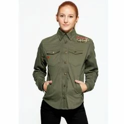 Queen Kerosin Adventure Gear Shirt-Jacket - Spread Your Wings -Poizen Industries Sales queen kerosin adventure gear shirt jacket spread your wings3