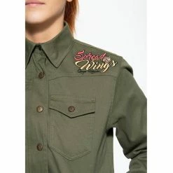 Queen Kerosin Adventure Gear Shirt-Jacket - Spread Your Wings -Poizen Industries Sales queen kerosin adventure gear shirt jacket spread your wings4