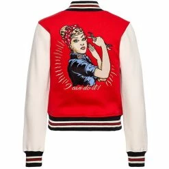 Queen Kerosin College Jacket - I Can Do It!