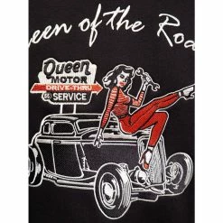 Queen Kerosin College Jacket - Queen Of The Road -Poizen Industries Sales queen kerosin college jacket queen of the road4