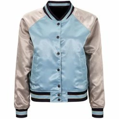 Queen Kerosin Reversible Satin Jacket - Blouson