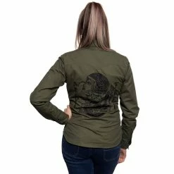 Queen Kerosin Shirt-Jacket - Alive Free