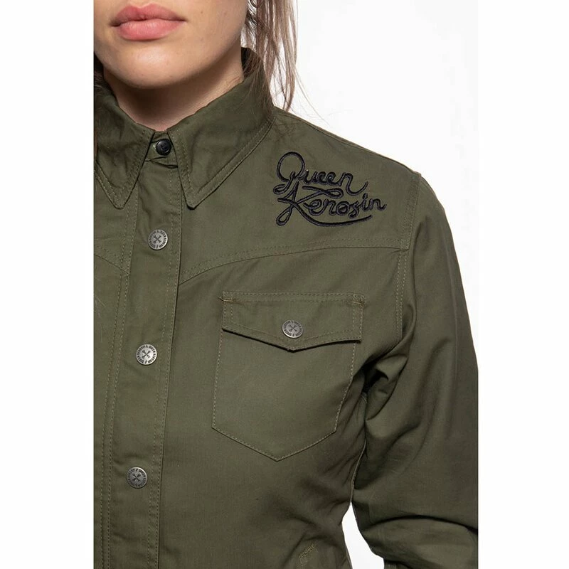 Queen Kerosin Shirt-Jacket - Alive Free 6 Queen Kerosin Shirt-Jacket - Alive Free - Image 4