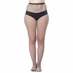 Queen Of Darkness Tights - Big Fishnet