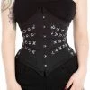 RE-AGENZ Underbust Corset - Palladium -Poizen Industries Sales re agenz underbust corset palladium