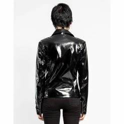 Tripp NYC Faux-Leather Biker Jacket - Vinyl Moto 9 Tripp NYC Faux-Leather Biker Jacket - Vinyl Moto -Poizen Industries Sales tripp nyc faux leather biker jacket vinyl moto4